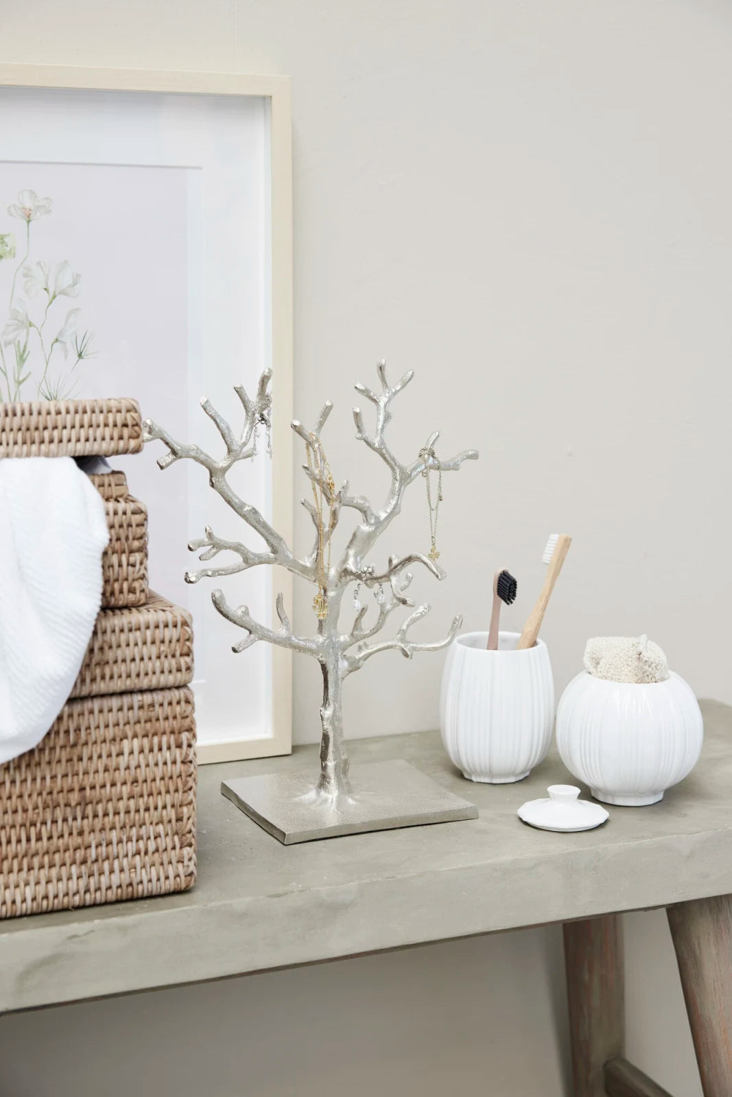 Lily tumbler H10,6 cm, Vit