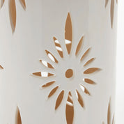 Hilde lykta H39 cm, Vit