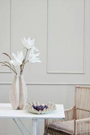 Happia Dekorationsblomma H17, Vit