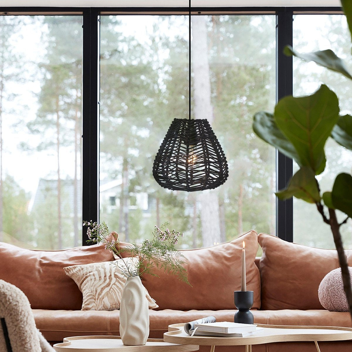 PR Home Adelle Taklampa Svart 24cm - Azalea Home