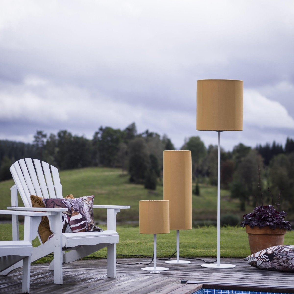 PR Home Agnar Bordslampa Outdoor Saffra 57cm - Azalea Home