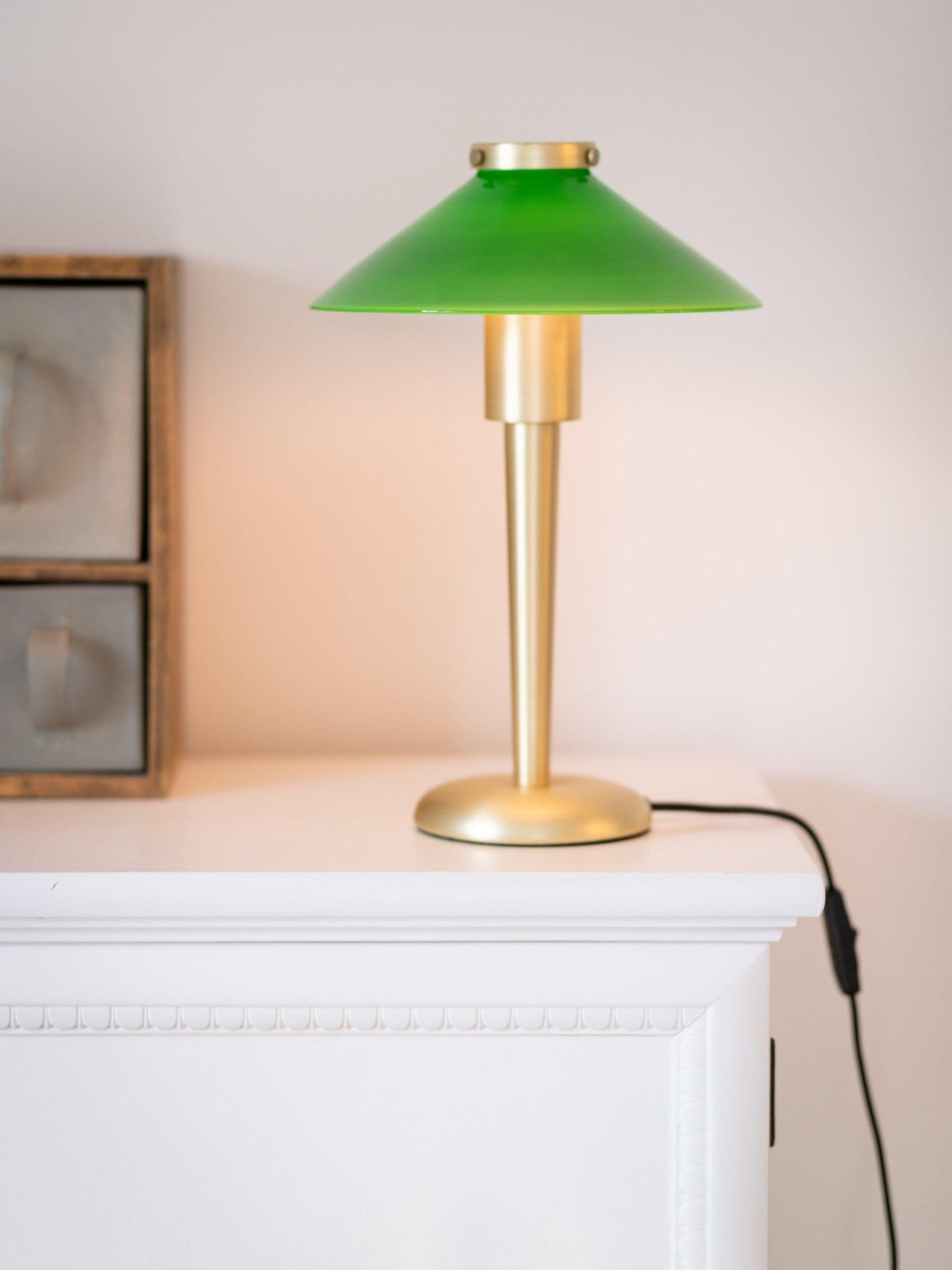 PR Home August Bordslampa Grön 34cm - Azalea Home