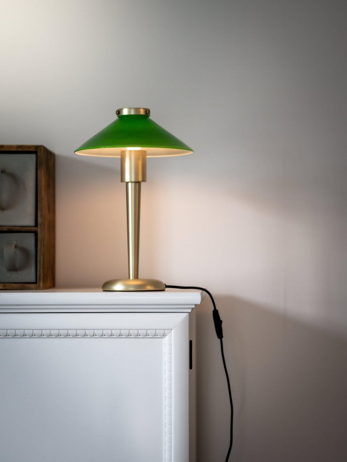 PR Home August Bordslampa Grön 34cm - Azalea Home