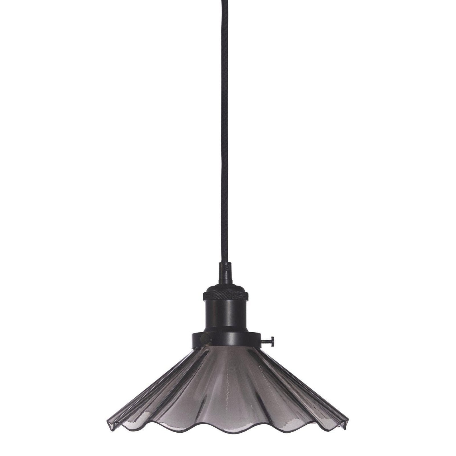 PR Home August Fönsterlampa Svart veckad 25cm - Azalea Home