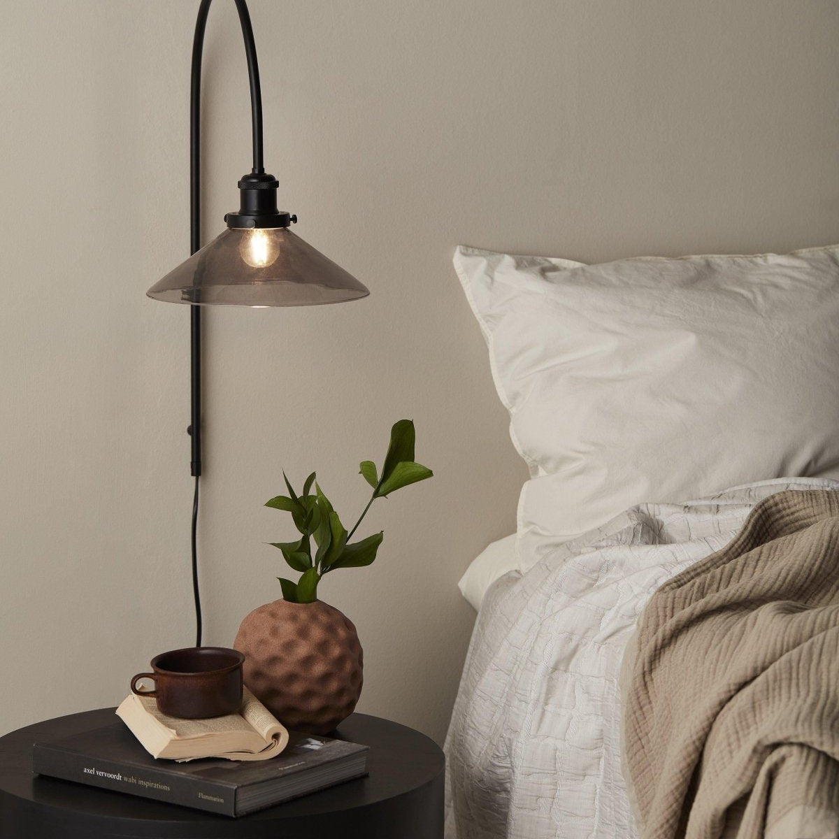 PR Home August Vägglampa Svart 25cm - Azalea Home