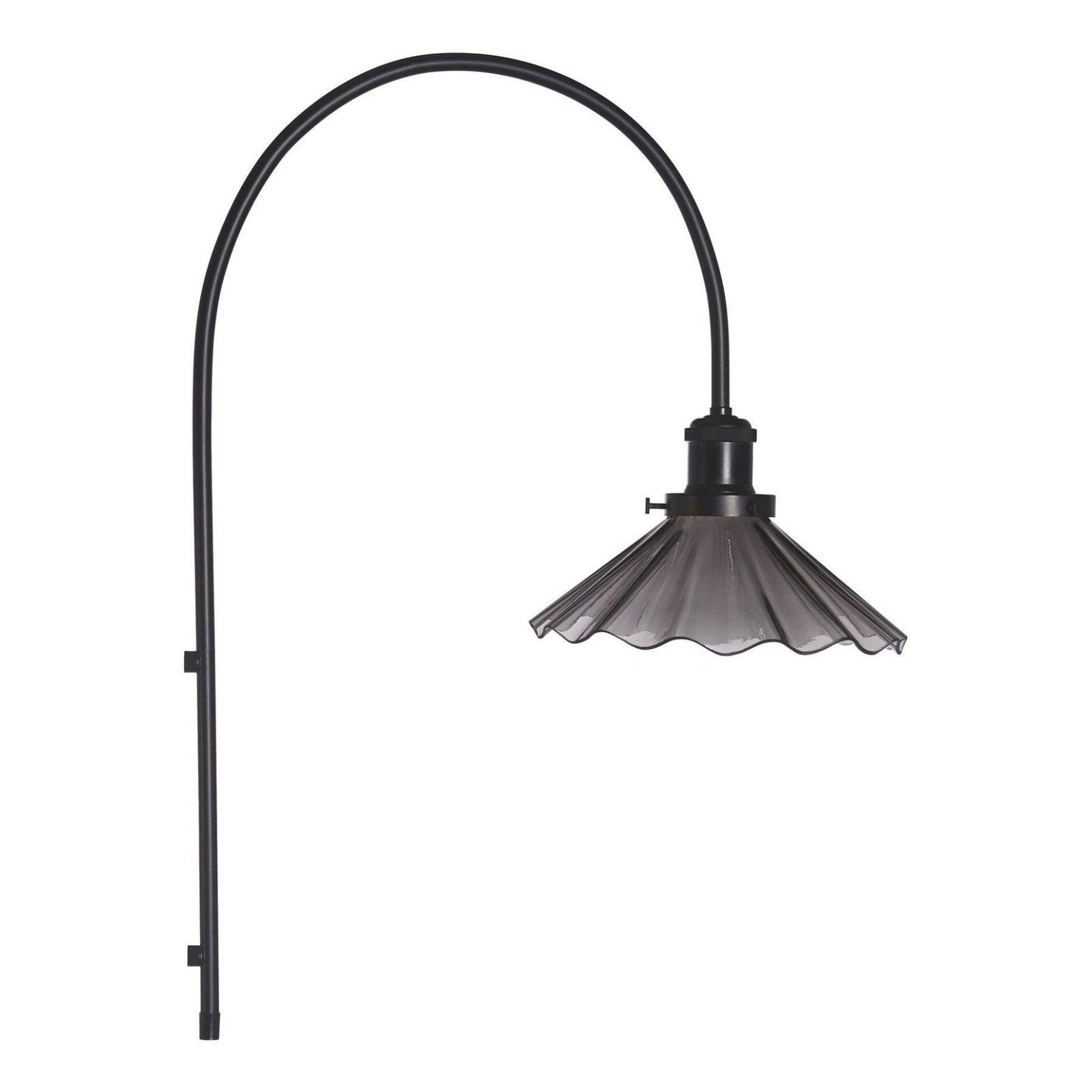 PR Home August Vägglampa Svart Veckad 25cm - Azalea Home