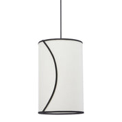 PR Home Ava takskärm Offwhite/svart 25cm - Azalea Home