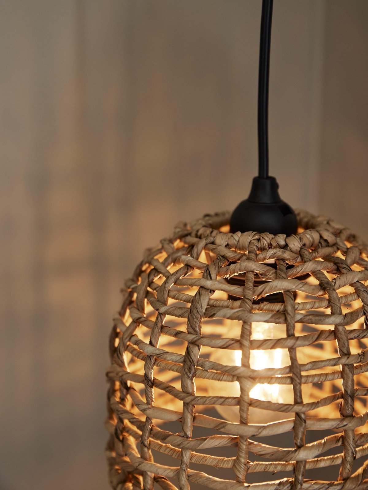 PR Home Cebu mini taklampa Natur 17cm - Azalea Home