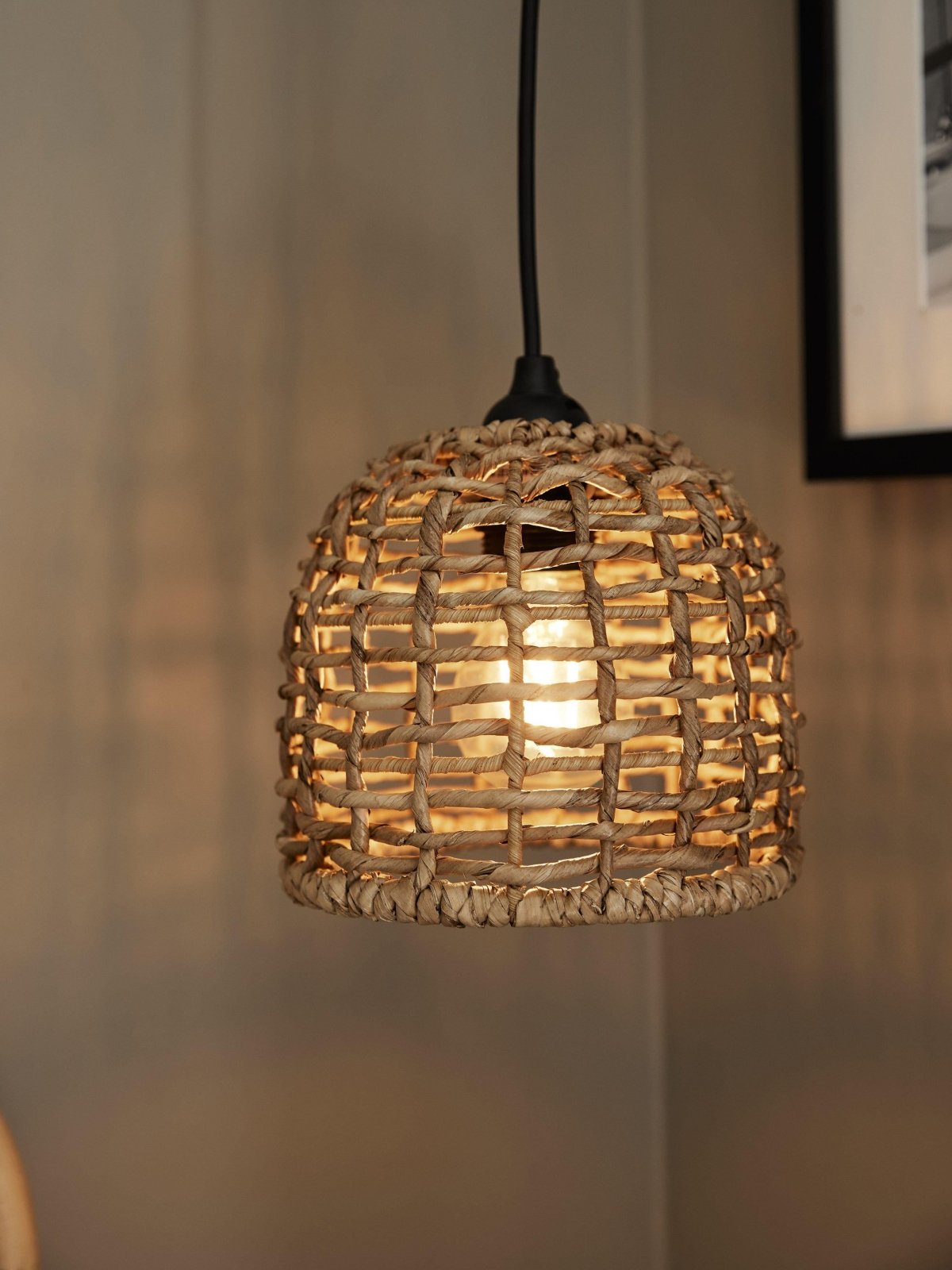 PR Home Cebu mini taklampa Natur 17cm - Azalea Home