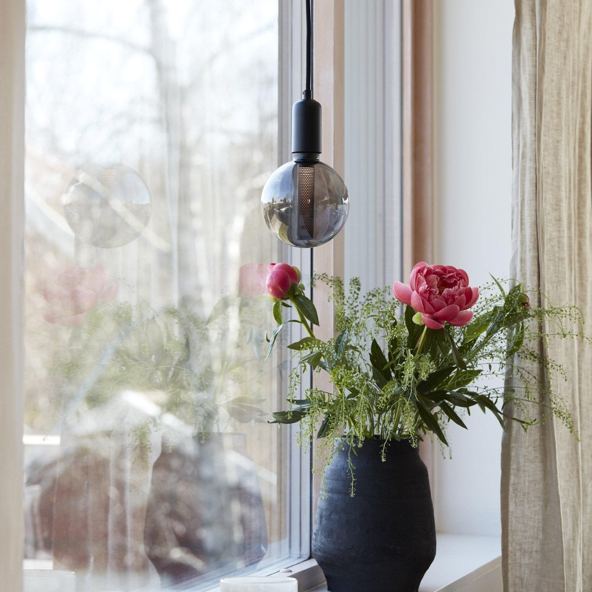 PR Home Column fönsterlampa Svart, 12,5cm - Azalea Home