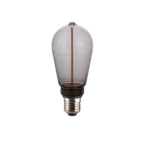 PR Home EDGE LED Edison Smoky 144x64mm E27 - Azalea Home