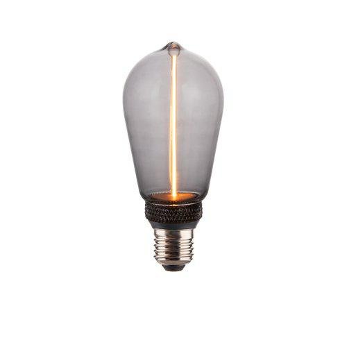 PR Home EDGE LED Edison Smoky 144x64mm E27 - Azalea Home