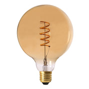 PR Home Elect Spiral LED Fil Globe Gold 125mm - Azalea Home