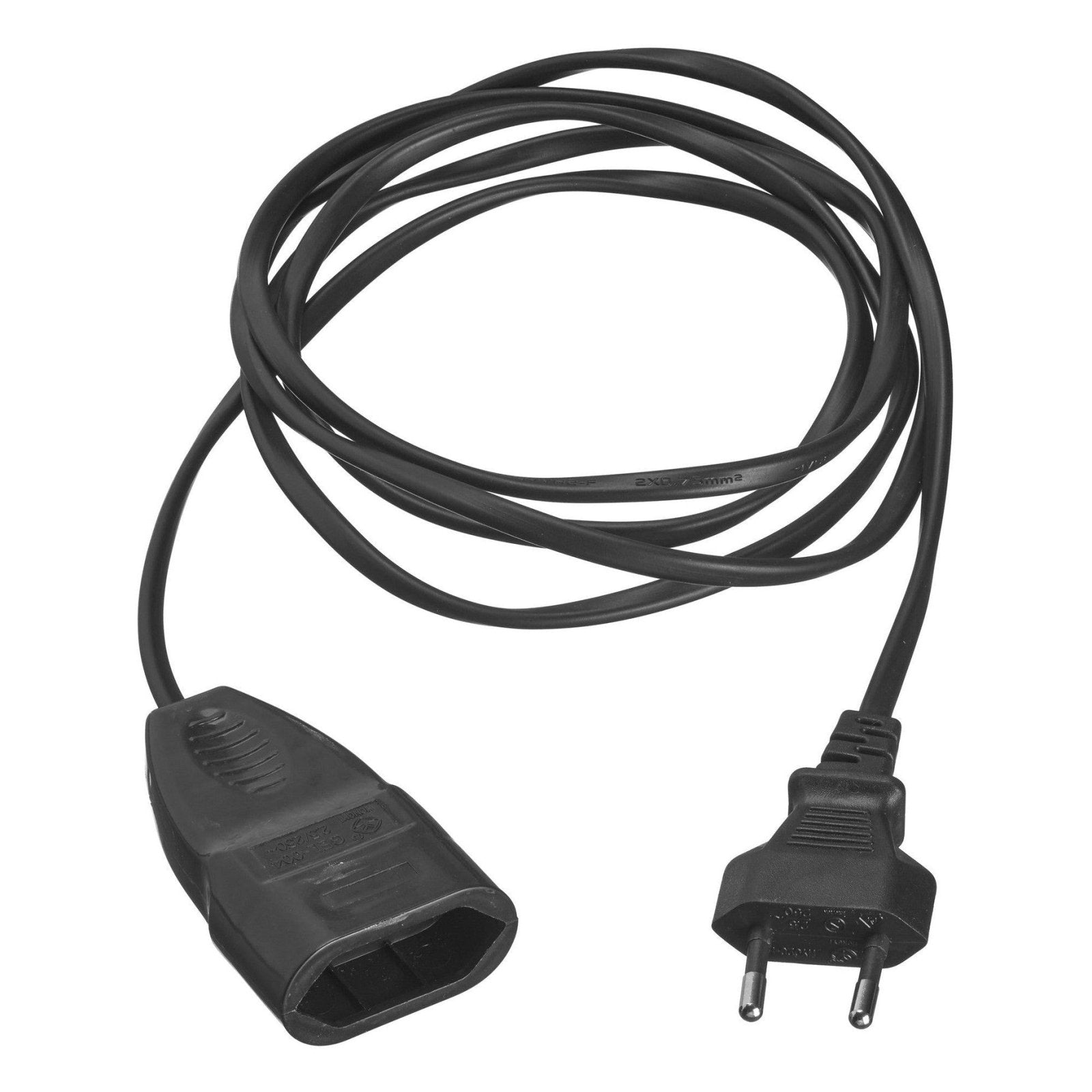 PR Home Förlängningssladd EU Black 2m - Azalea Home