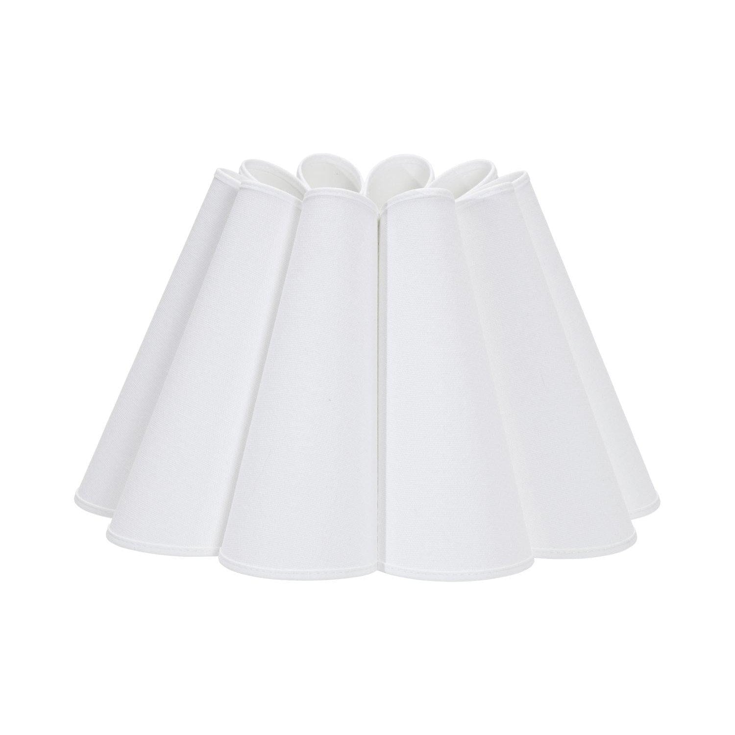 PR Home Freja Lampskärm Franza Vit 32cm - Azalea Home