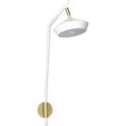 PR Home Geometri Vägglampa Vit/guld 53cm - Azalea Home