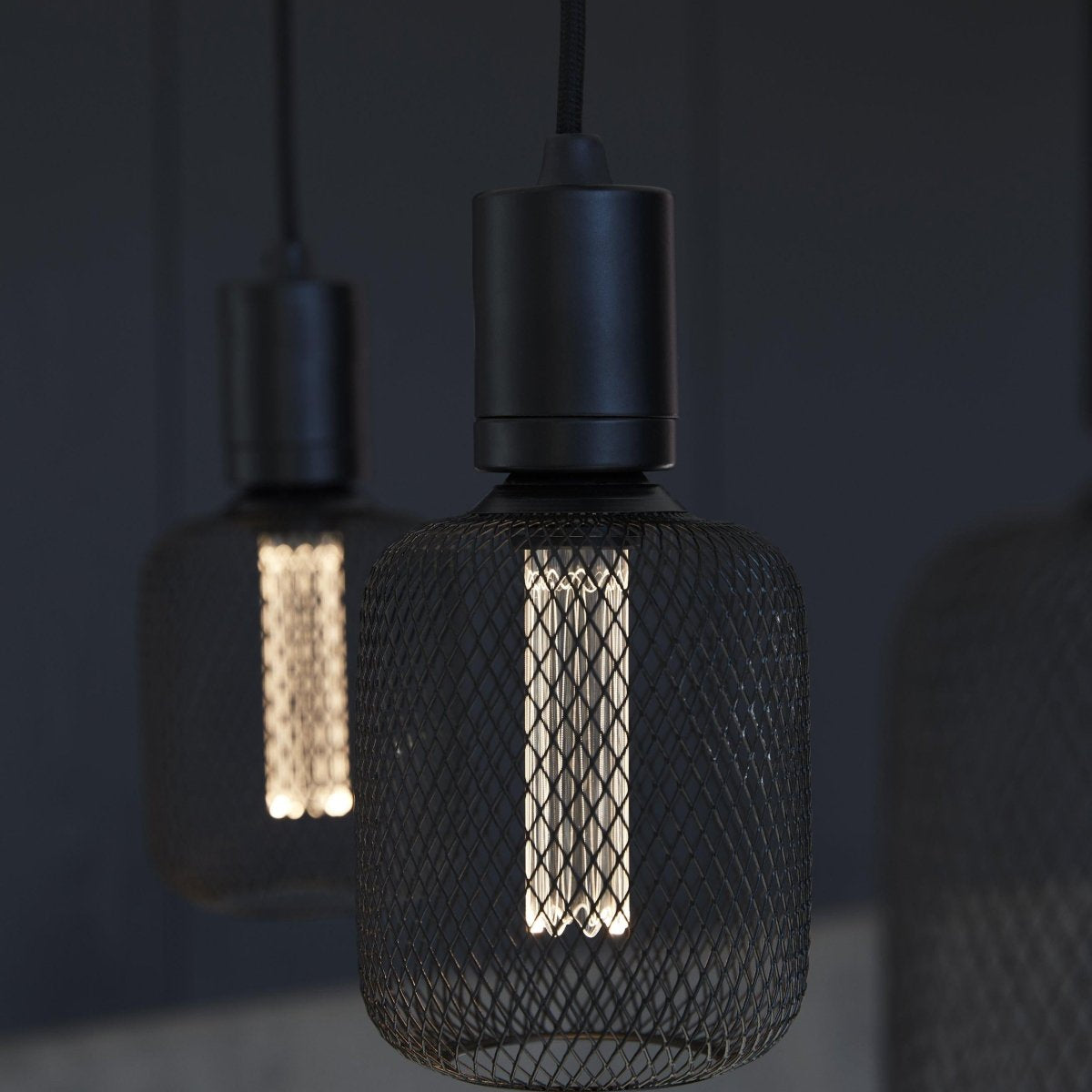 PR Home Grid LED Svart, 10cm - Azalea Home