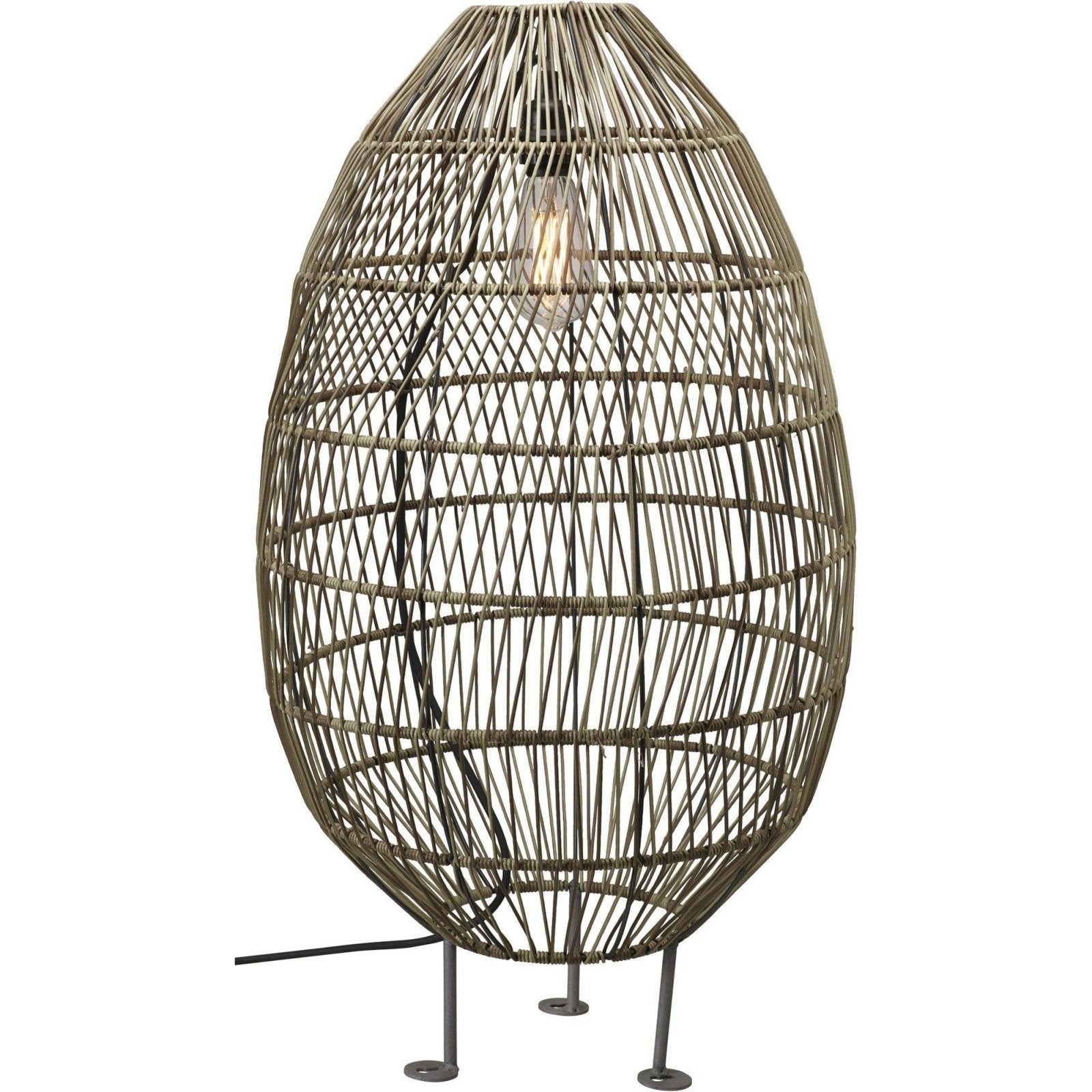 PR Home Hanoi Golvlampa Natur 100cm - Azalea Home