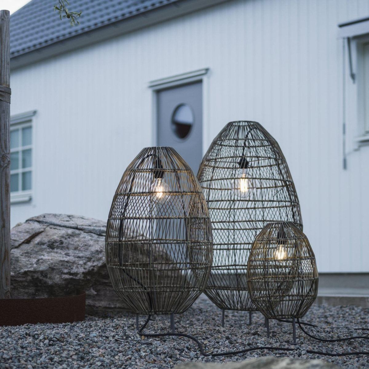 PR Home Hanoi Golvlampa Natur 50cm - Azalea Home