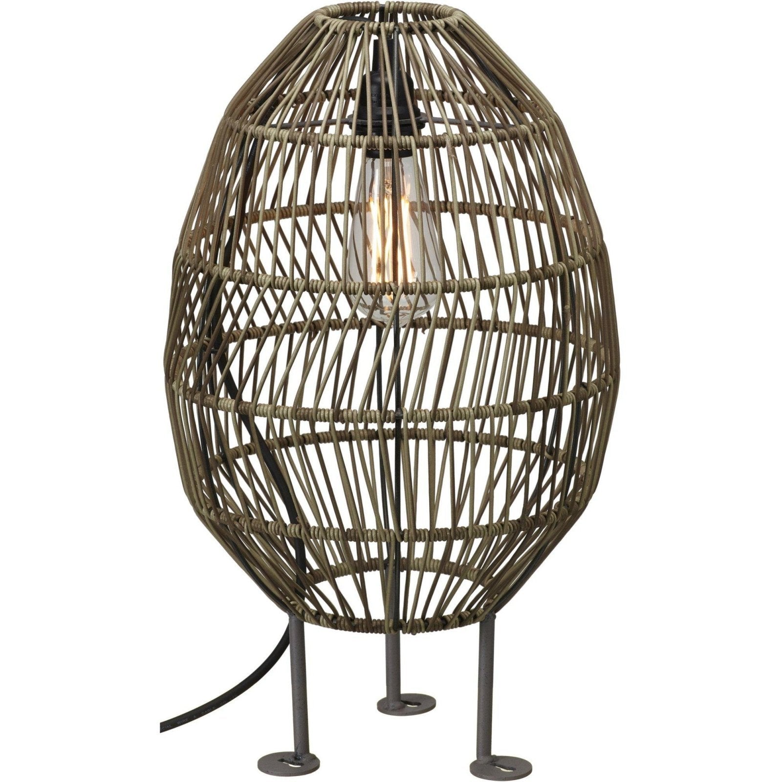 PR Home Hanoi Golvlampa Natur 50cm - Azalea Home