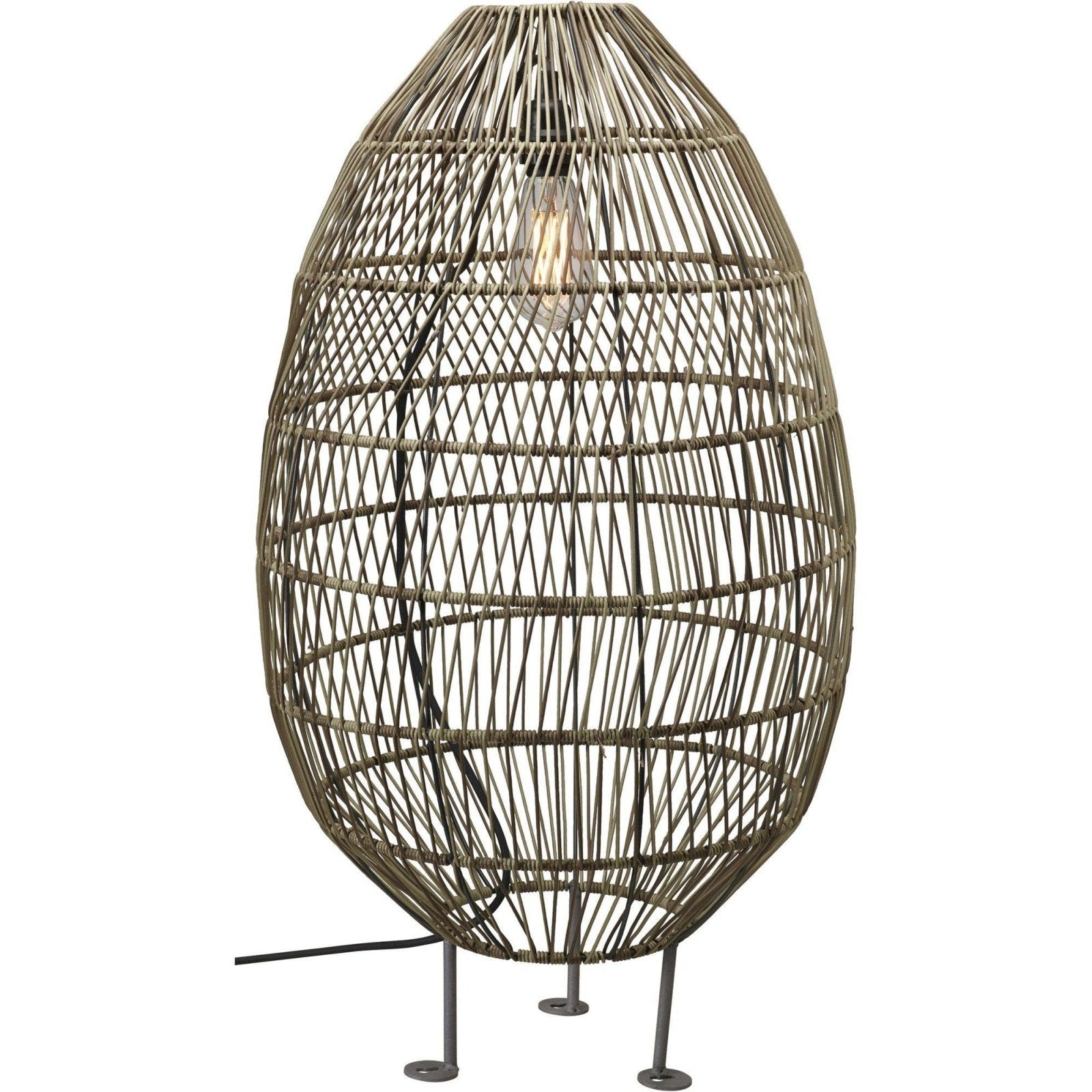 PR Home Hanoi Golvlampa Natur 80cm - Azalea Home