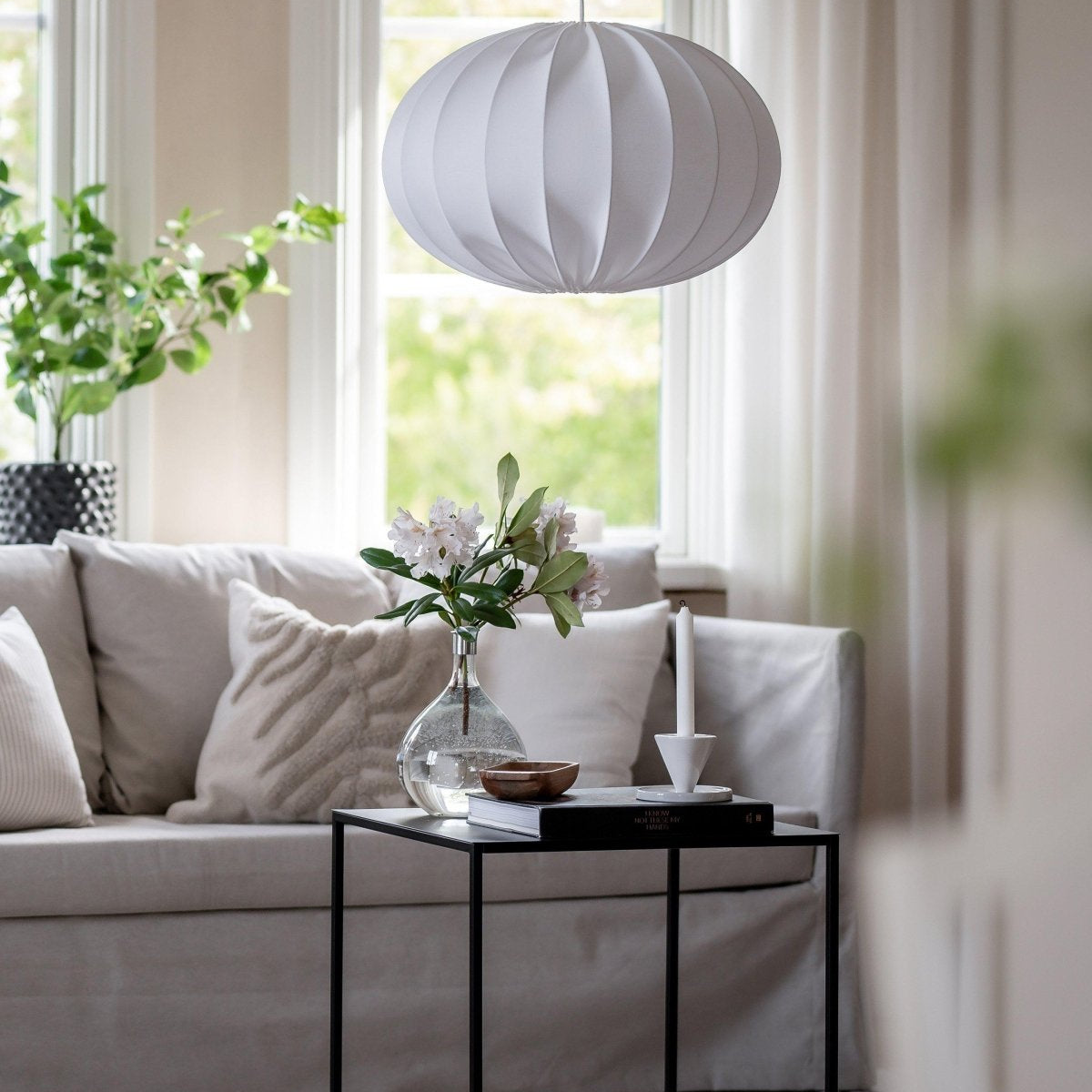 PR Home Hilma Takskärm Franza Vit 50cm - Azalea Home
