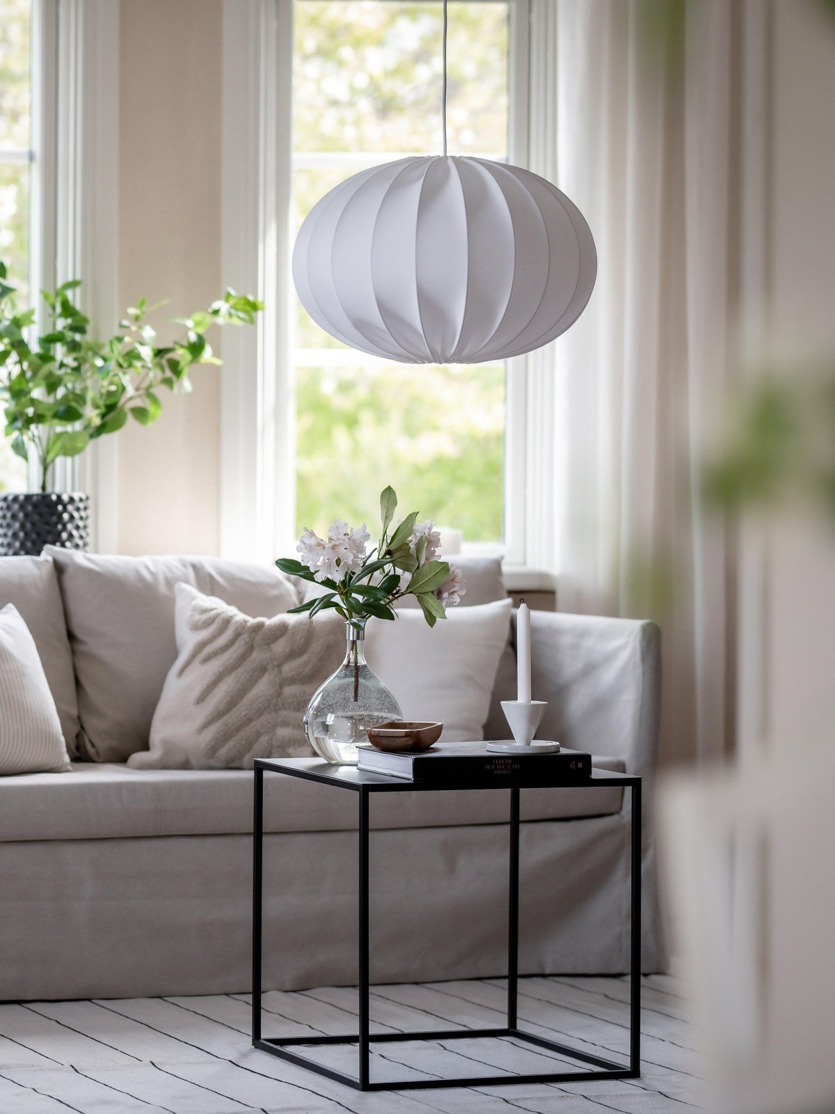 PR Home Hilma Takskärm Franza Vit 50cm - Azalea Home