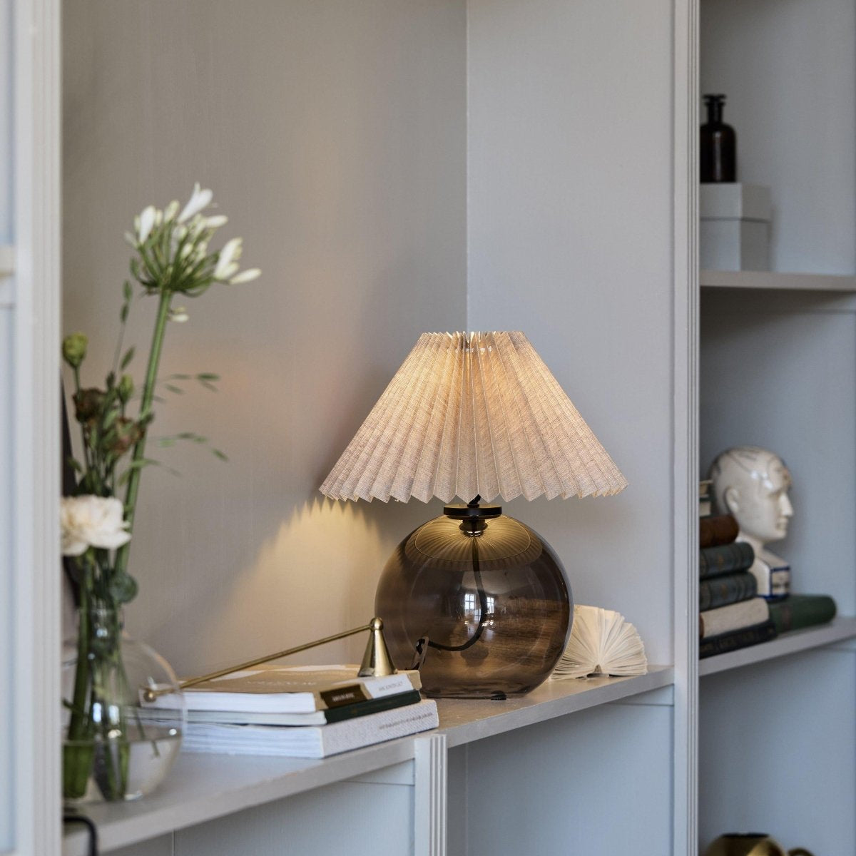 PR Home Ines Lampskärm Linnebeige 30cm - Azalea Home