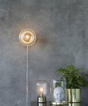 PR Home Juliette bordslampa Klar/mässing 21cm - Azalea Home