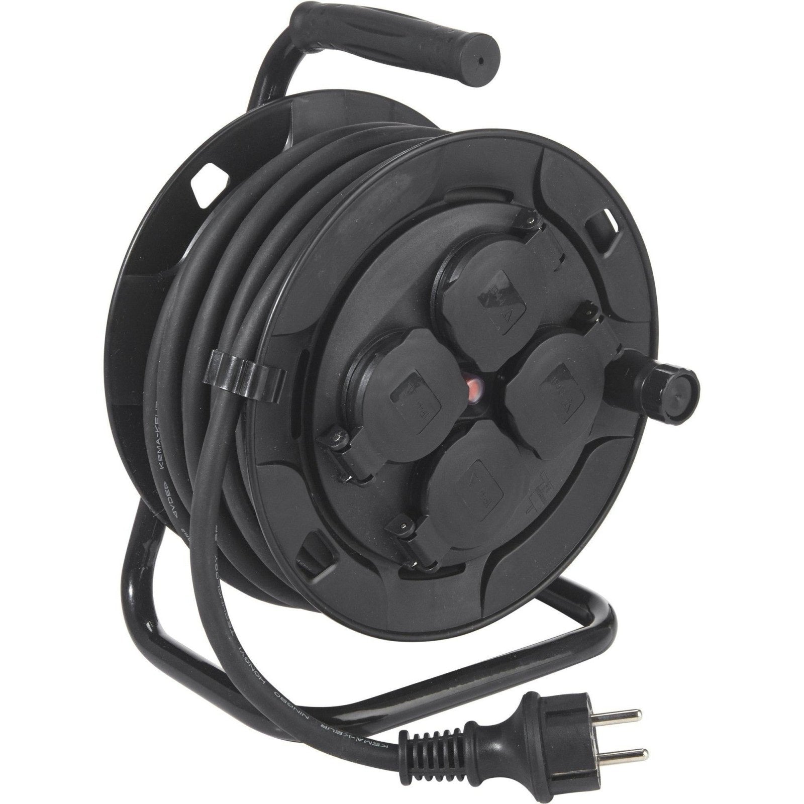 PR Home Kabelvinda 4st uttag Utomhus Svart 10m - Azalea Home