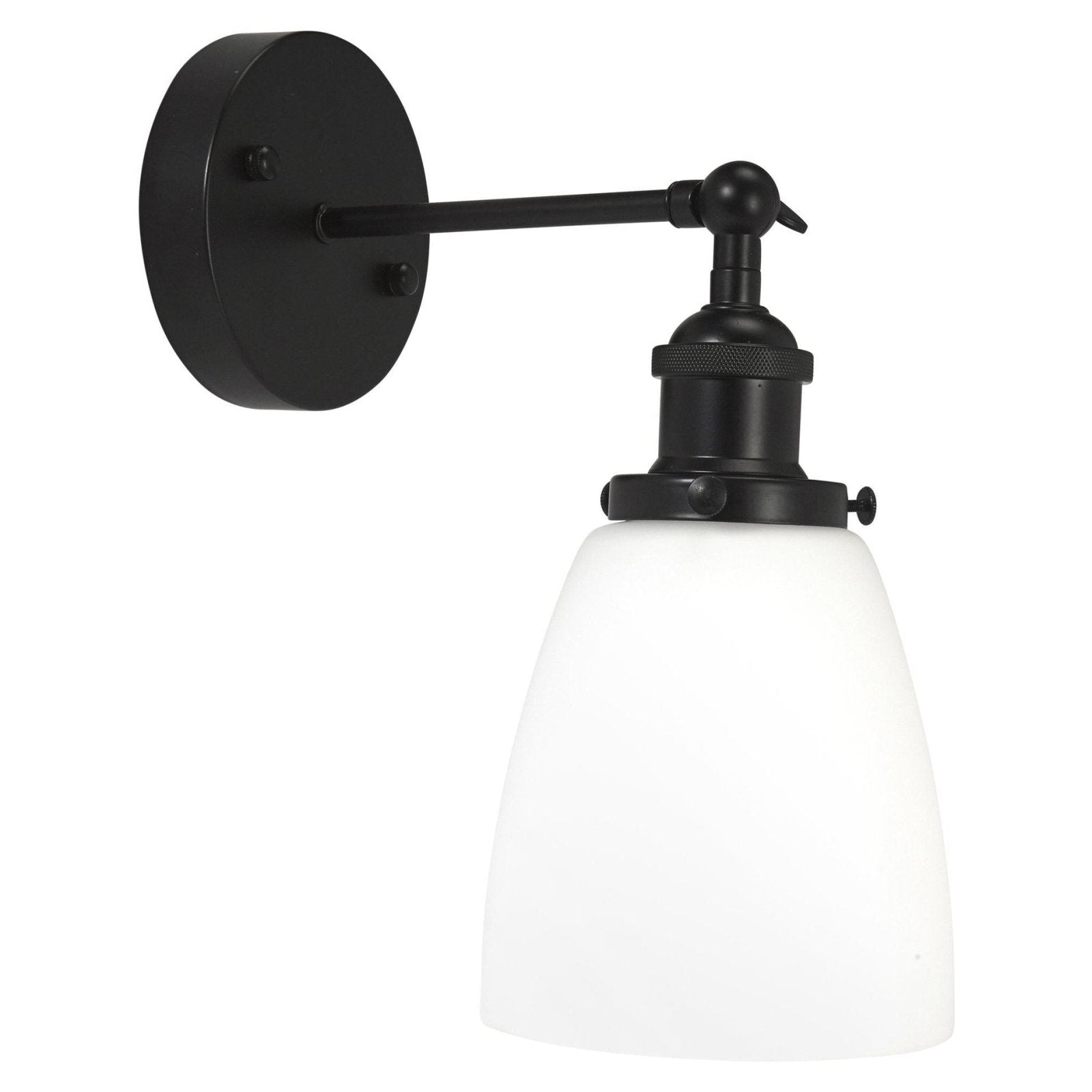 PR Home Kappa vägglampa Svart, Opal 14cm - Azalea Home