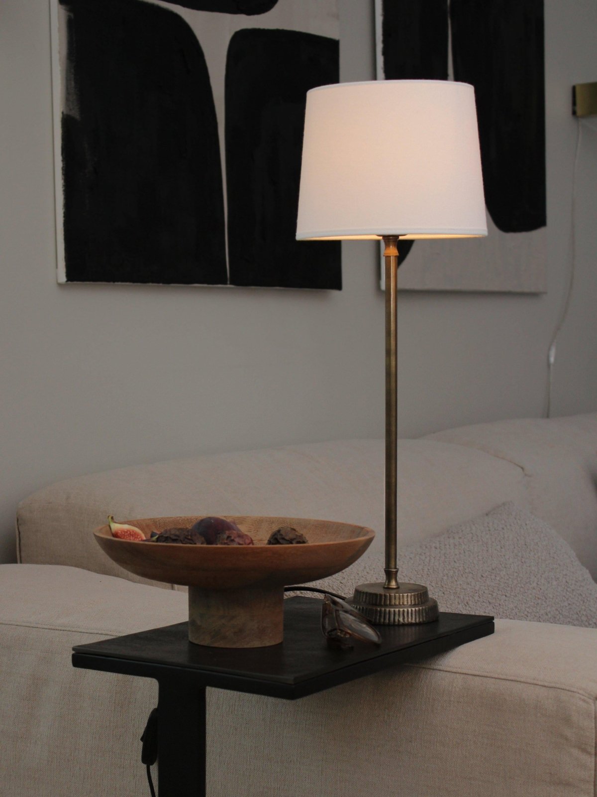 PR Home Kent bordslampa med vit skärm 59cm - Azalea Home
