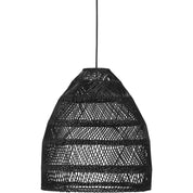 PR Home Maja Taklampa Wicker Black 45cm - Azalea Home