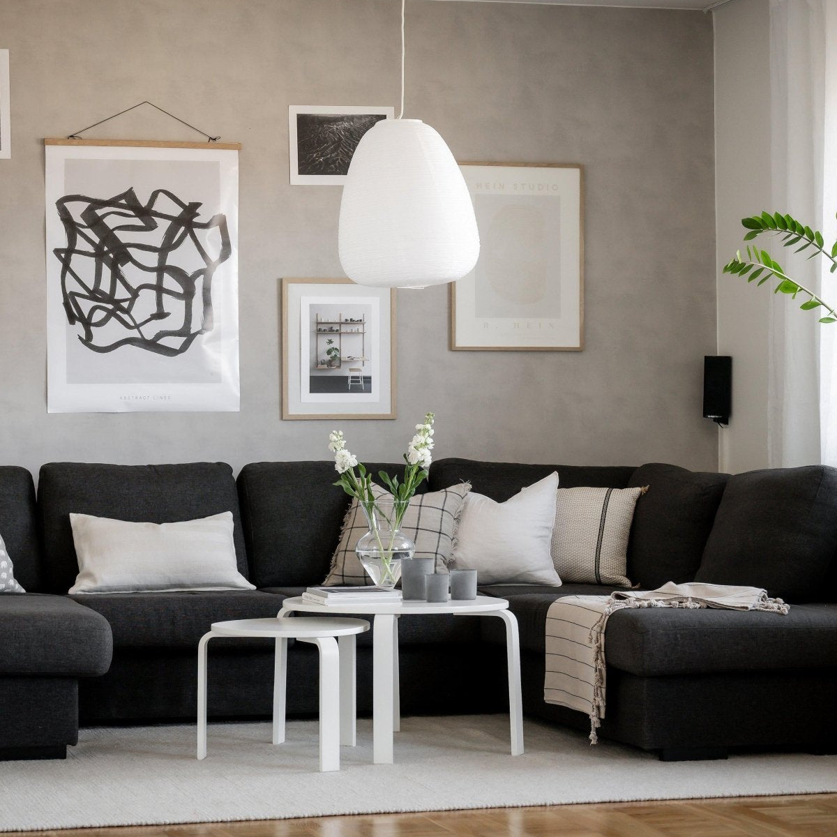 PR Home Maki takskärm Vit 43cm - Azalea Home