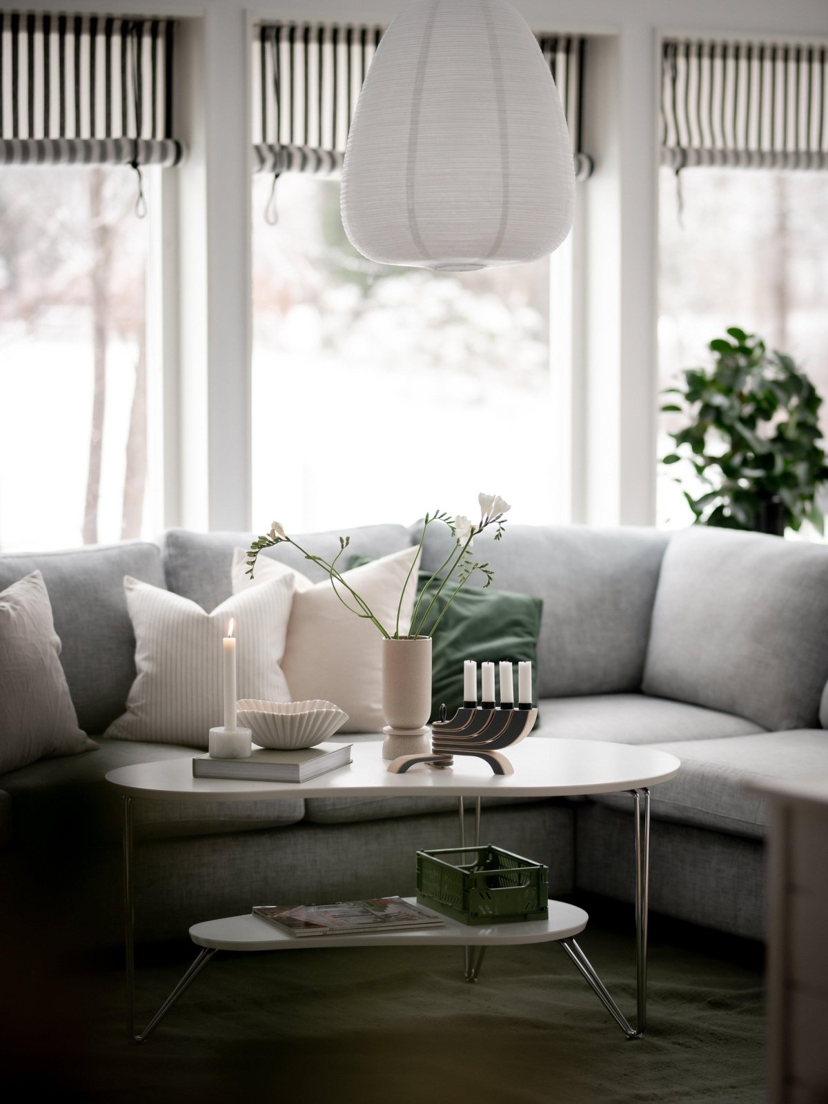 PR Home Maki takskärm Vit 43cm - Azalea Home