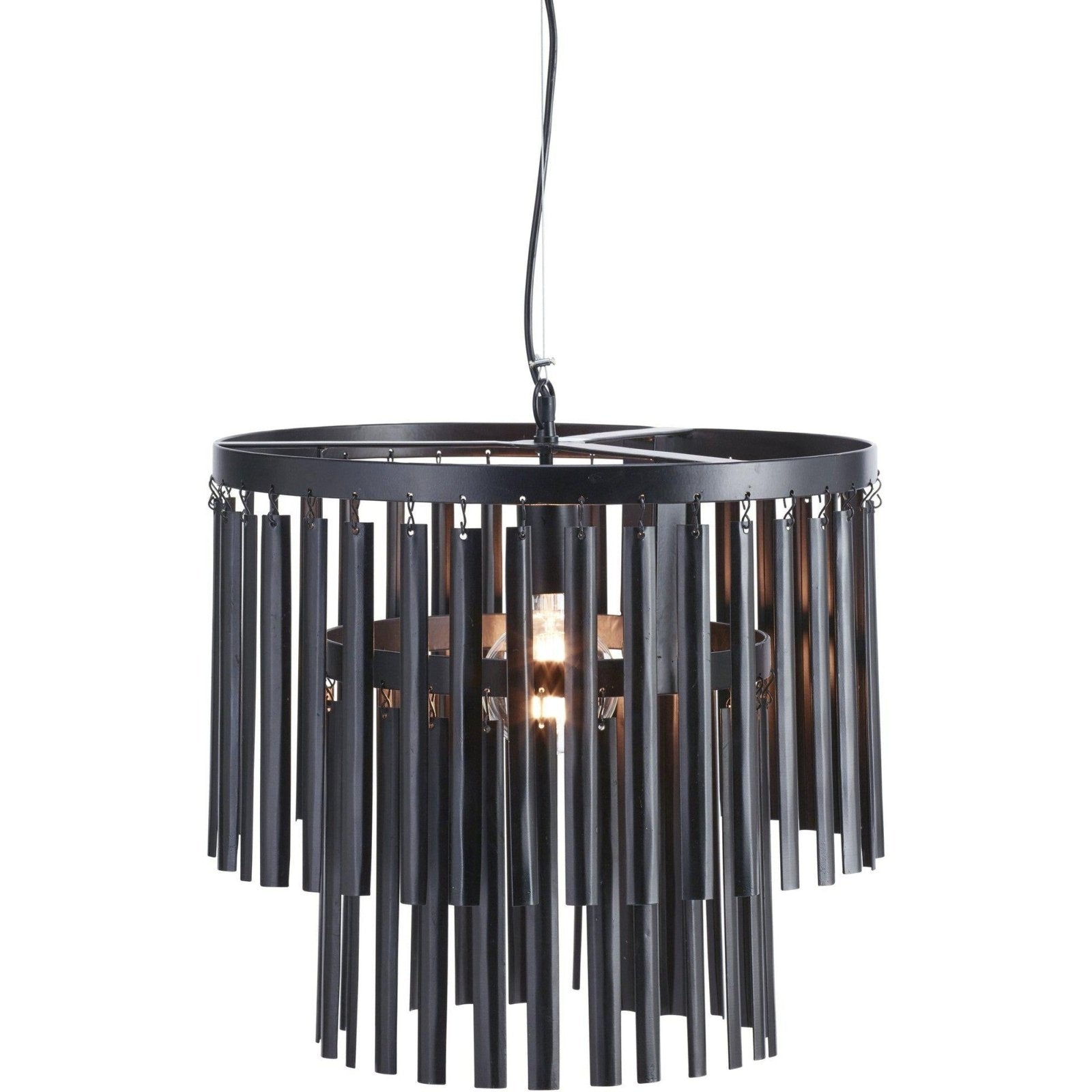 PR Home Marlow Takkrona Svart 45cm - Azalea Home