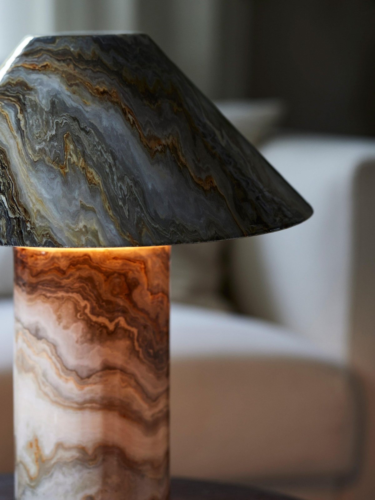 PR Home Marnie Bordslampa Marmor 43cm - Azalea Home