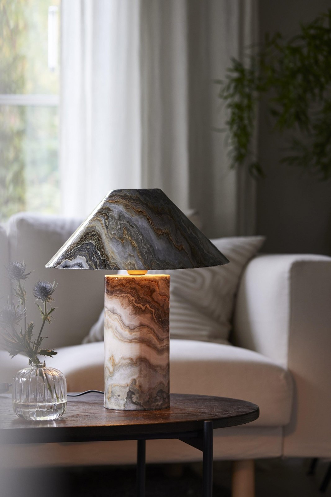 PR Home Marnie Bordslampa Marmor 43cm - Azalea Home