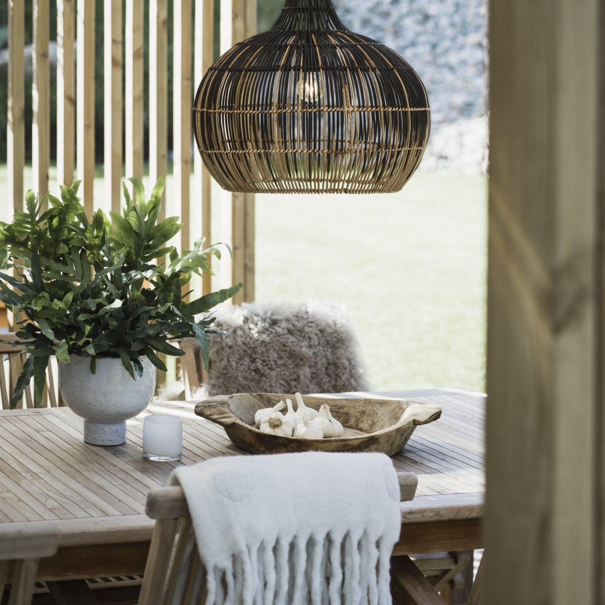 svart 38,5cm - Azalea Home