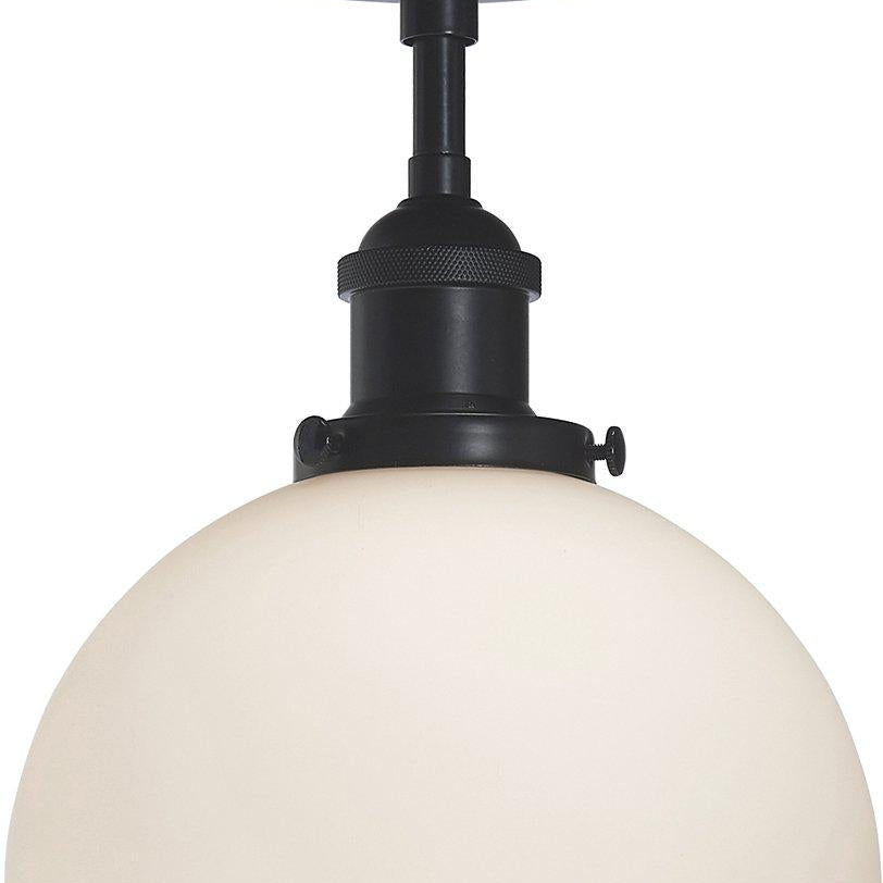 PR Home Omega taklampa Svart, Opal 20cm - Azalea Home