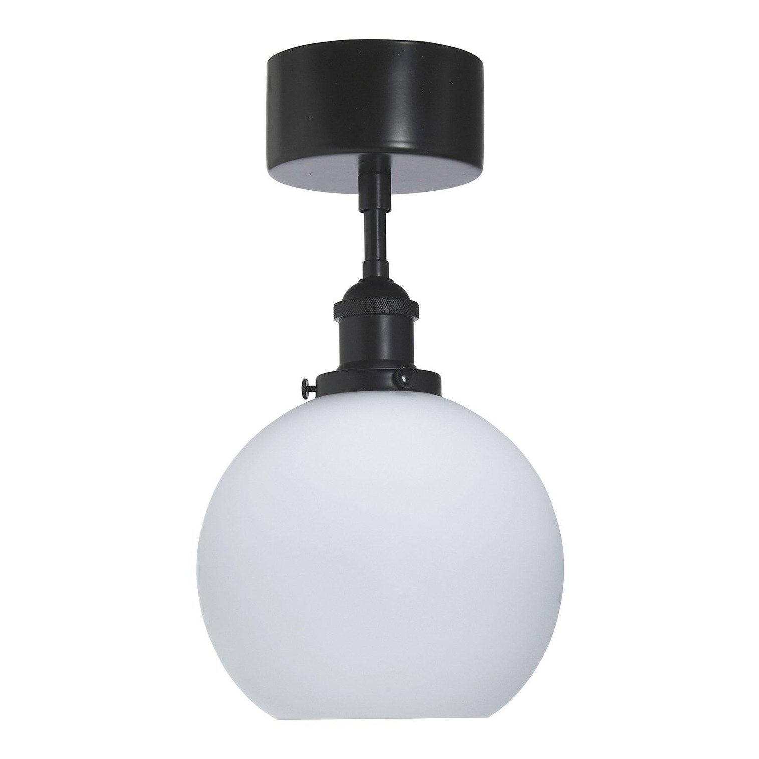 PR Home Omega taklampa Svart, Opal 20cm - Azalea Home