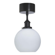 PR Home Omega taklampa Svart, Opal 20cm - Azalea Home