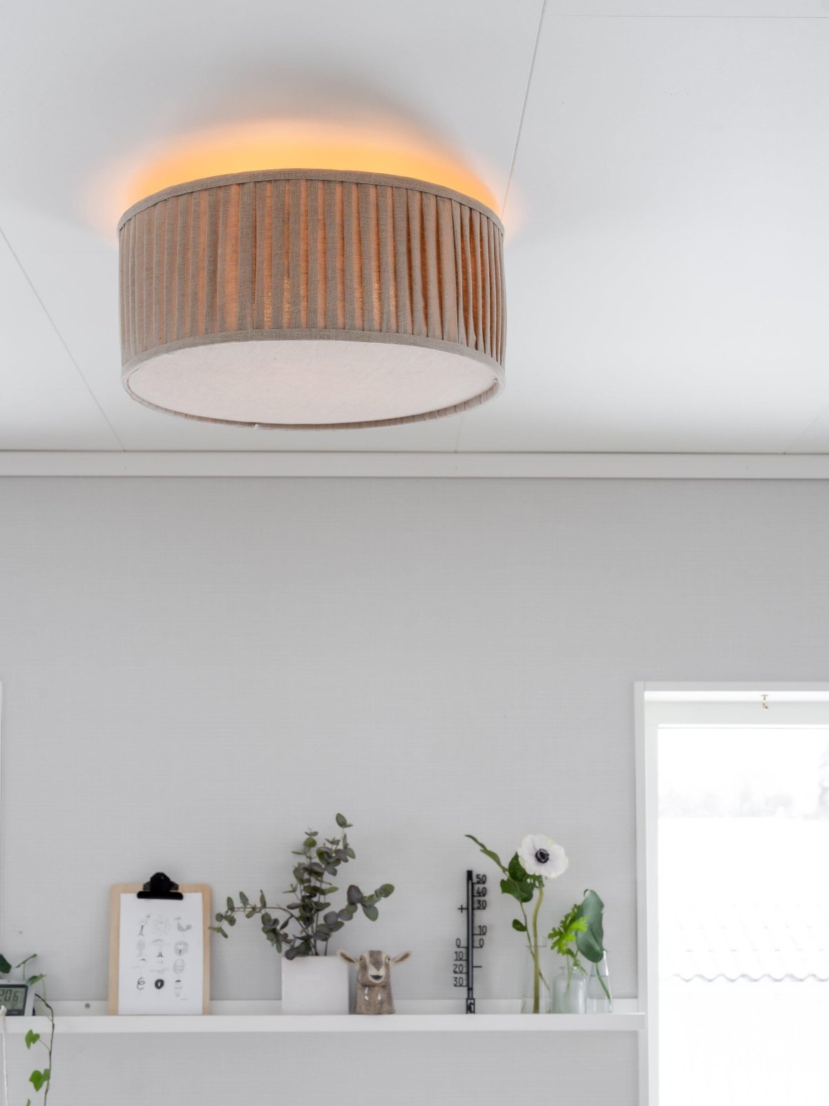 PR Home Plafond Plissé Natur 45cm - Azalea Home