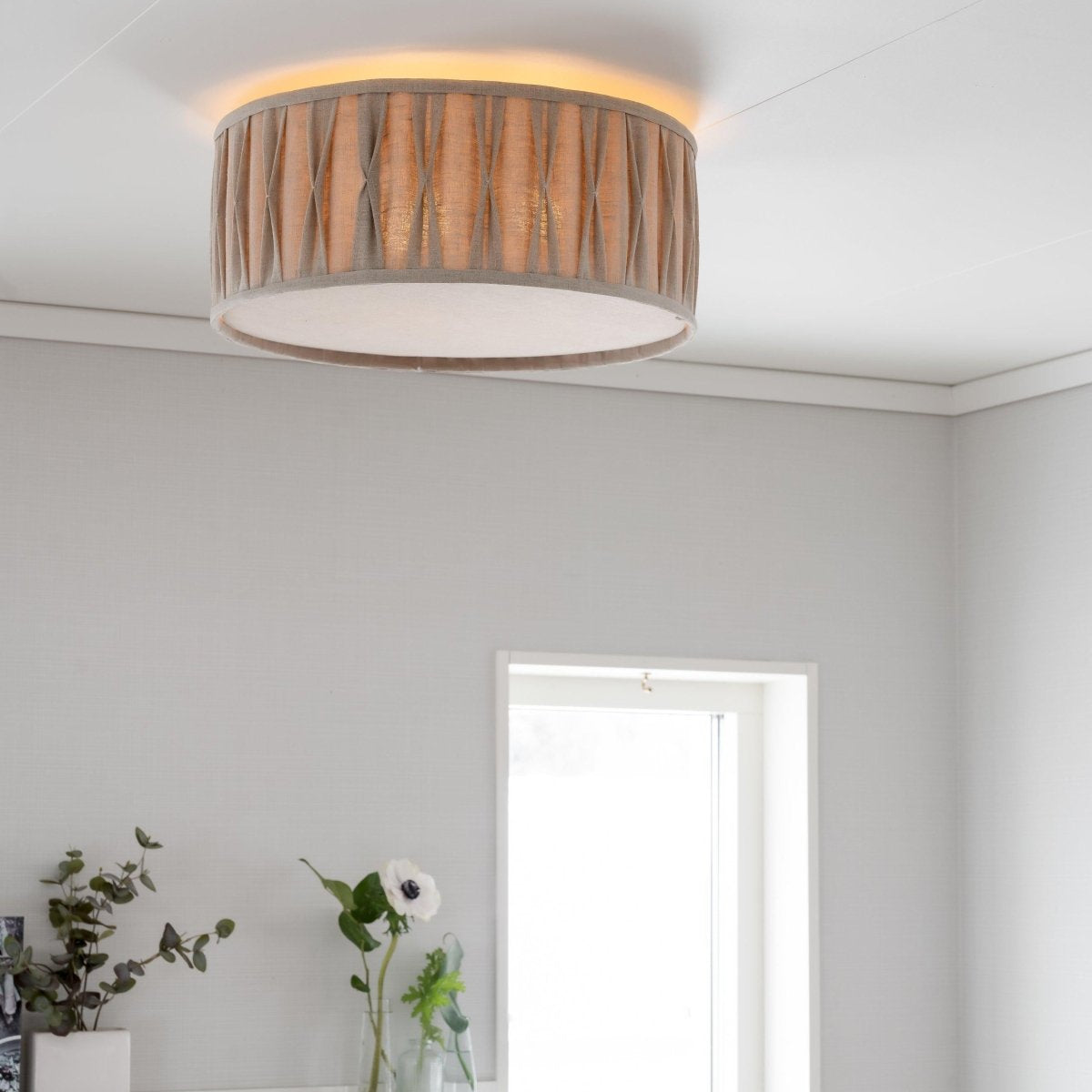 PR Home Plafond Plissé Stygn Natur 45cm - Azalea Home