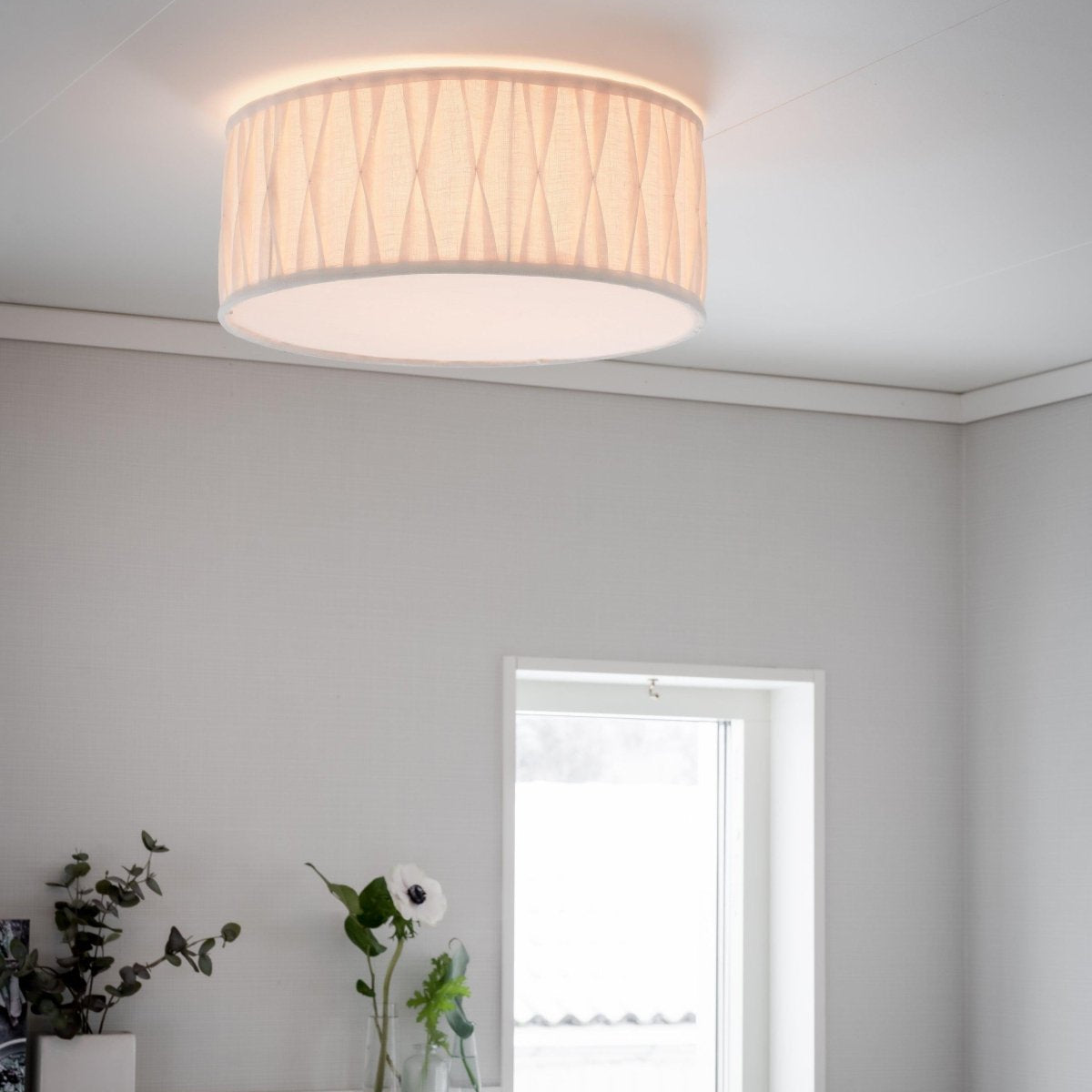 PR Home Plafond Plissé Stygn Offwhite 45cm - Azalea Home