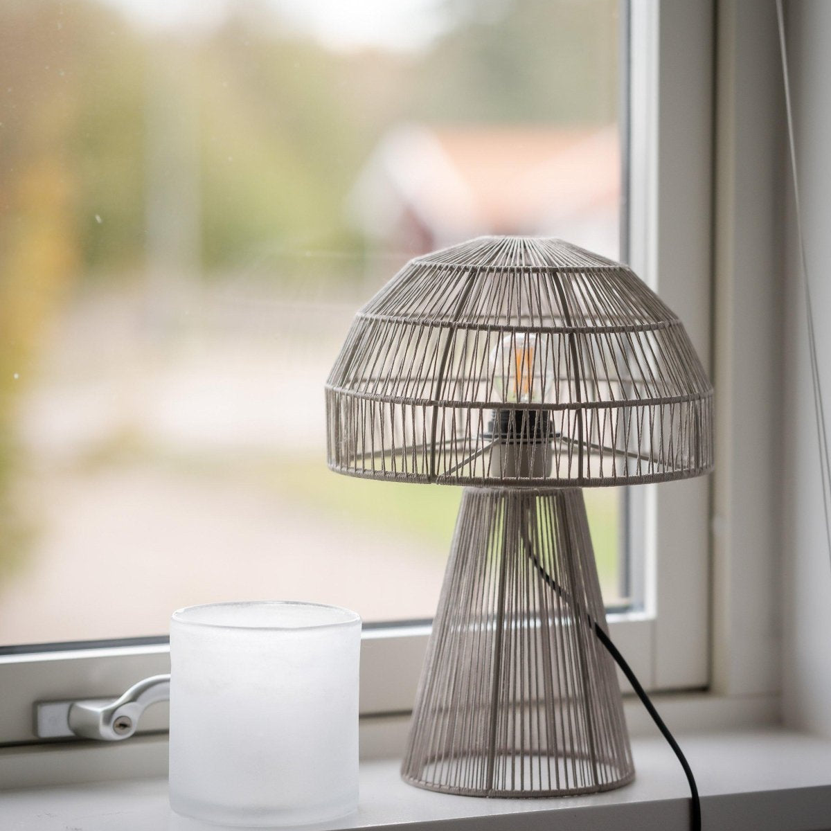 PR Home Porcini Bordslampa Beige 37cm - Azalea Home