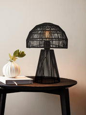 PR Home Porcini Bordslampa Svart 37cm - Azalea Home