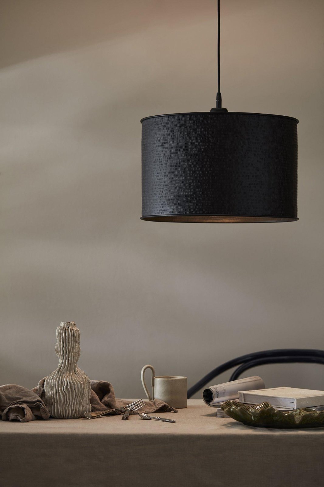 PR Home Riley taklampa Svart 40cm - Azalea Home