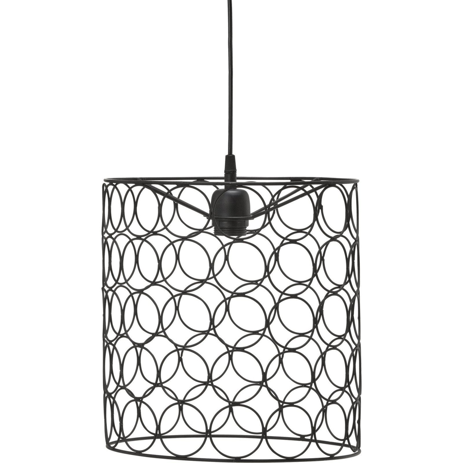 PR Home Ring taklampa Matt black 30cm - Azalea Home