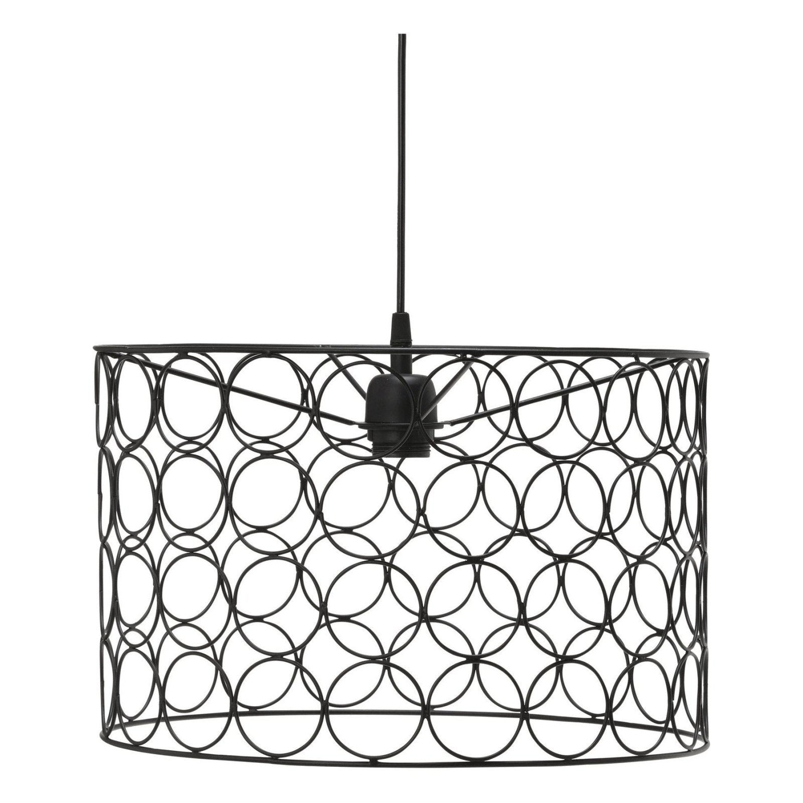 PR Home Ring taklampa Matt black 40cm - Azalea Home